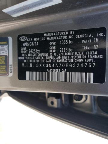 صورة رقم 10 من المزاد - 2014 KIA OPTIMA EX مع VIN 5XXGN4A70EG324767