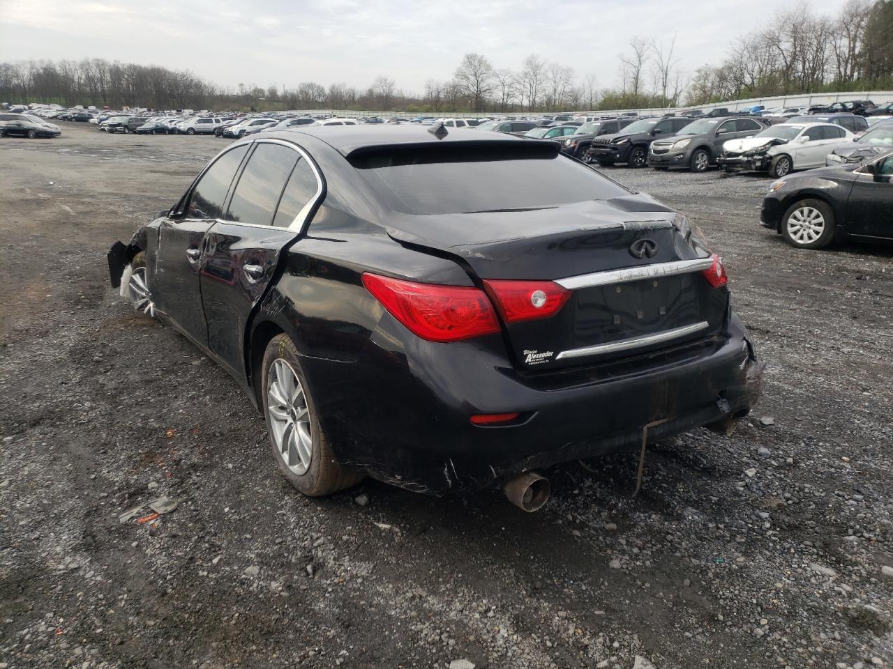 Photo 3 from auction – 2015 INFINITI Q50 BASE with VIN JN1BV7AR2FM419925