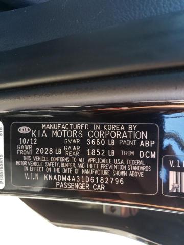 Photo 10 from auction – 2013 KIA RIO LX with VIN KNADM4A31D6182796