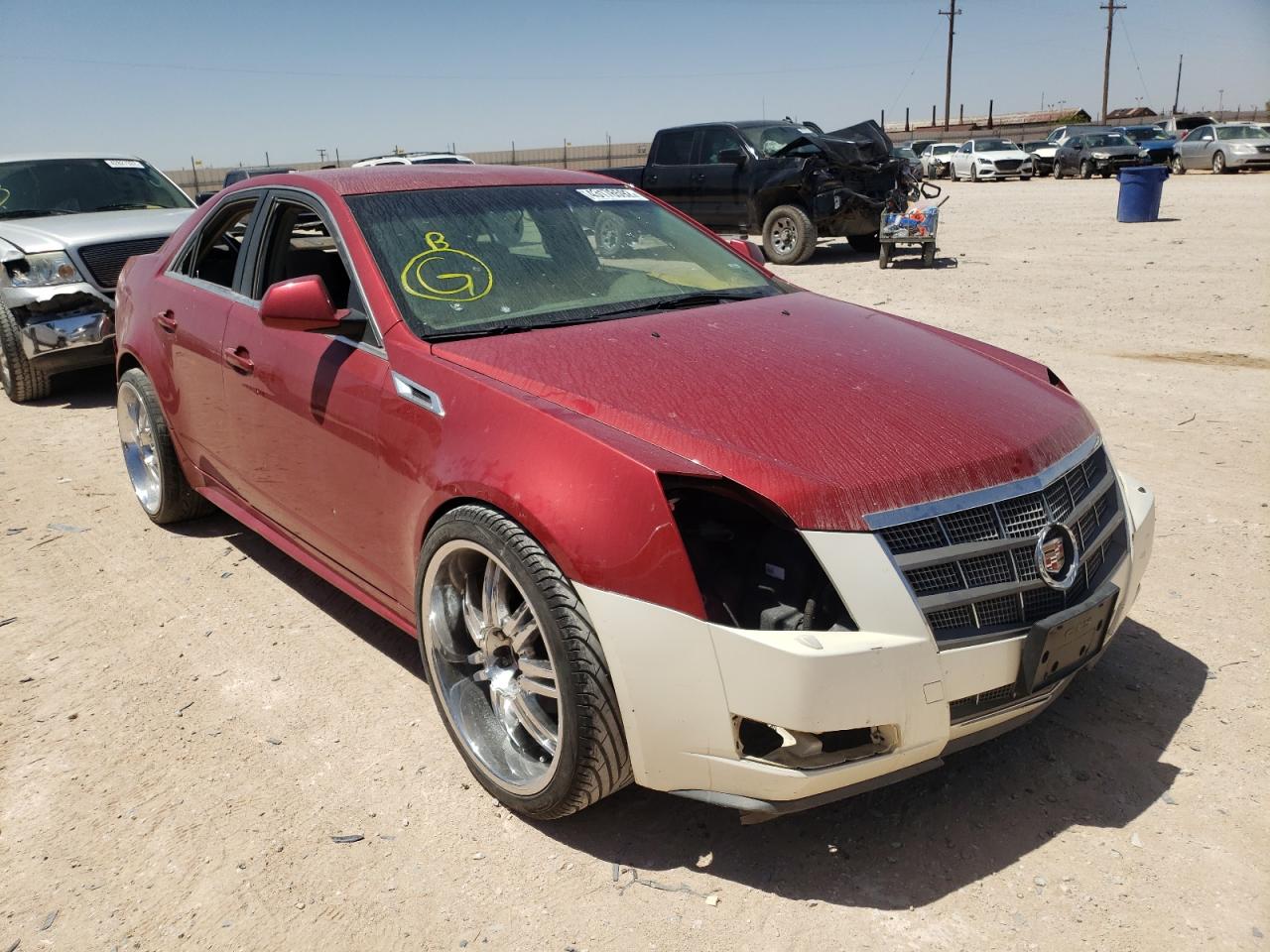 CADILLAC CTS 2011 with VIN 1G6DA5EY5B0125852 - Photo from auction