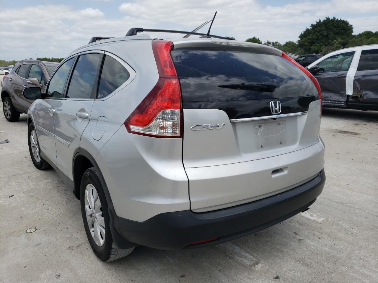 Photo 3 from auction – 2012 HONDA CR-V EXL with VIN 2HKRM3H71CH507494