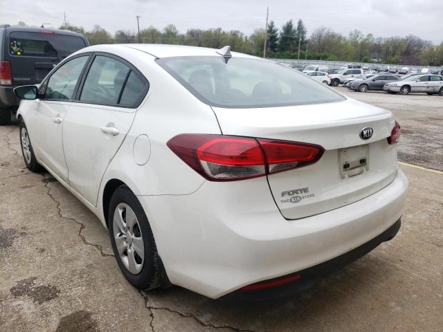 Photo 3 from auction – 2017 KIA FORTE LX with VIN 3KPFK4A74HE154169
