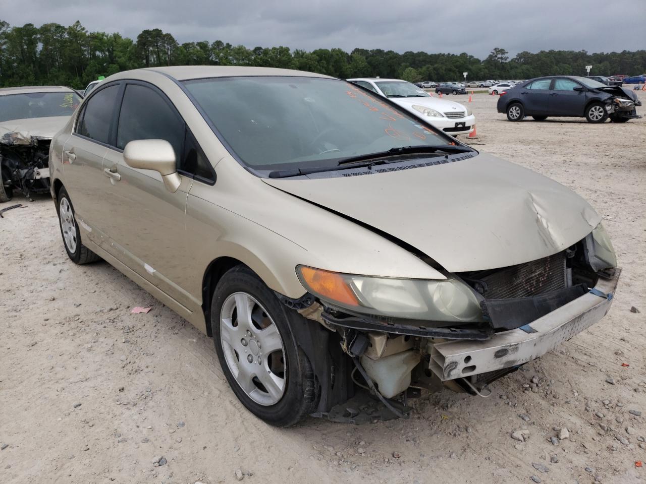 HONDA CIVIC LX 2007 with VIN 1HGFA16587L098947 - Photo from auction