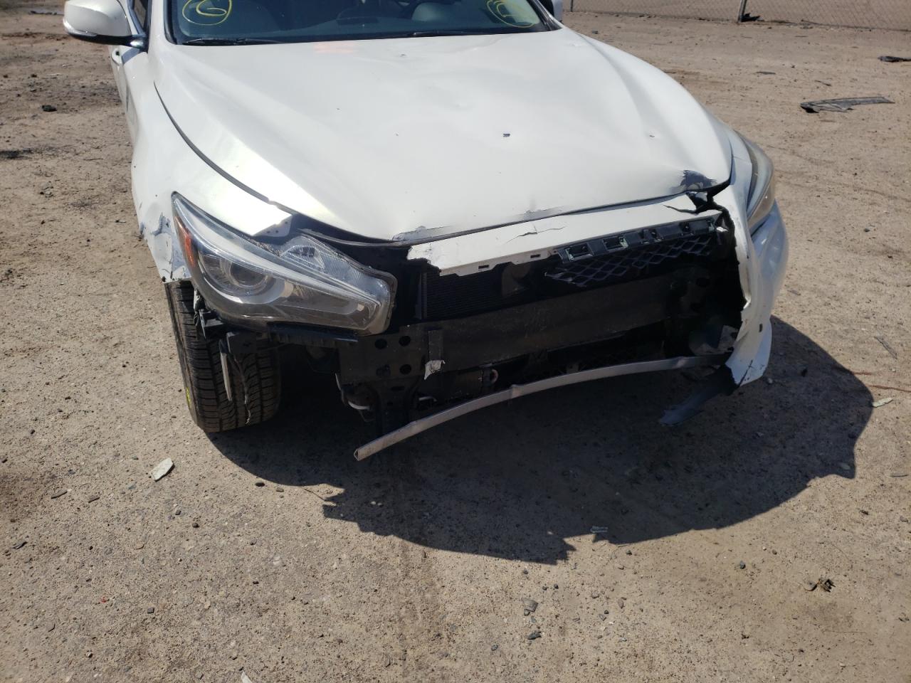 Photo 9 from auction – 2014 INFINITI Q50 BASE with VIN JN1BV7AR2EM689011