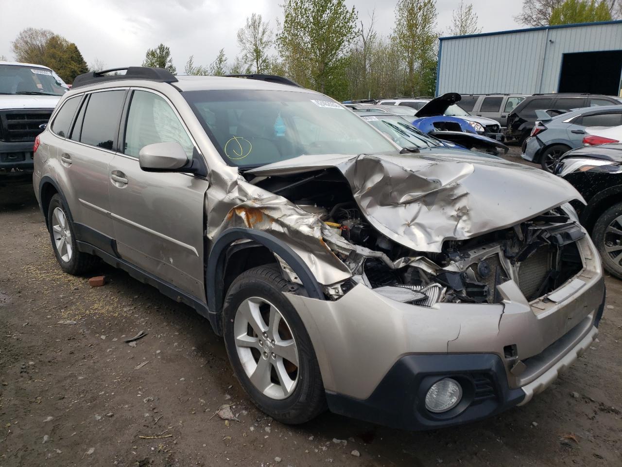 SUBARU OUTBACK 2. 2014 с VIN 4S4BRBLC0E3268399 - Снимка от търг