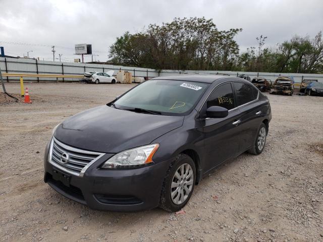Photo 2 from auction – 2013 NISSAN SENTRA S with VIN 3N1AB7AP2DL560374