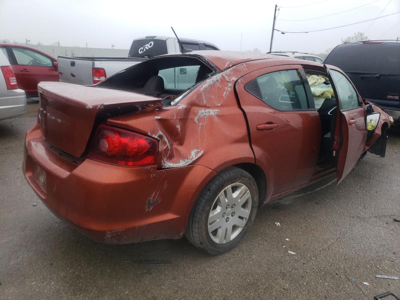 Photo 4 from auction – 2012 DODGE AVENGER SE with VIN 1C3CDZAB6CN198987