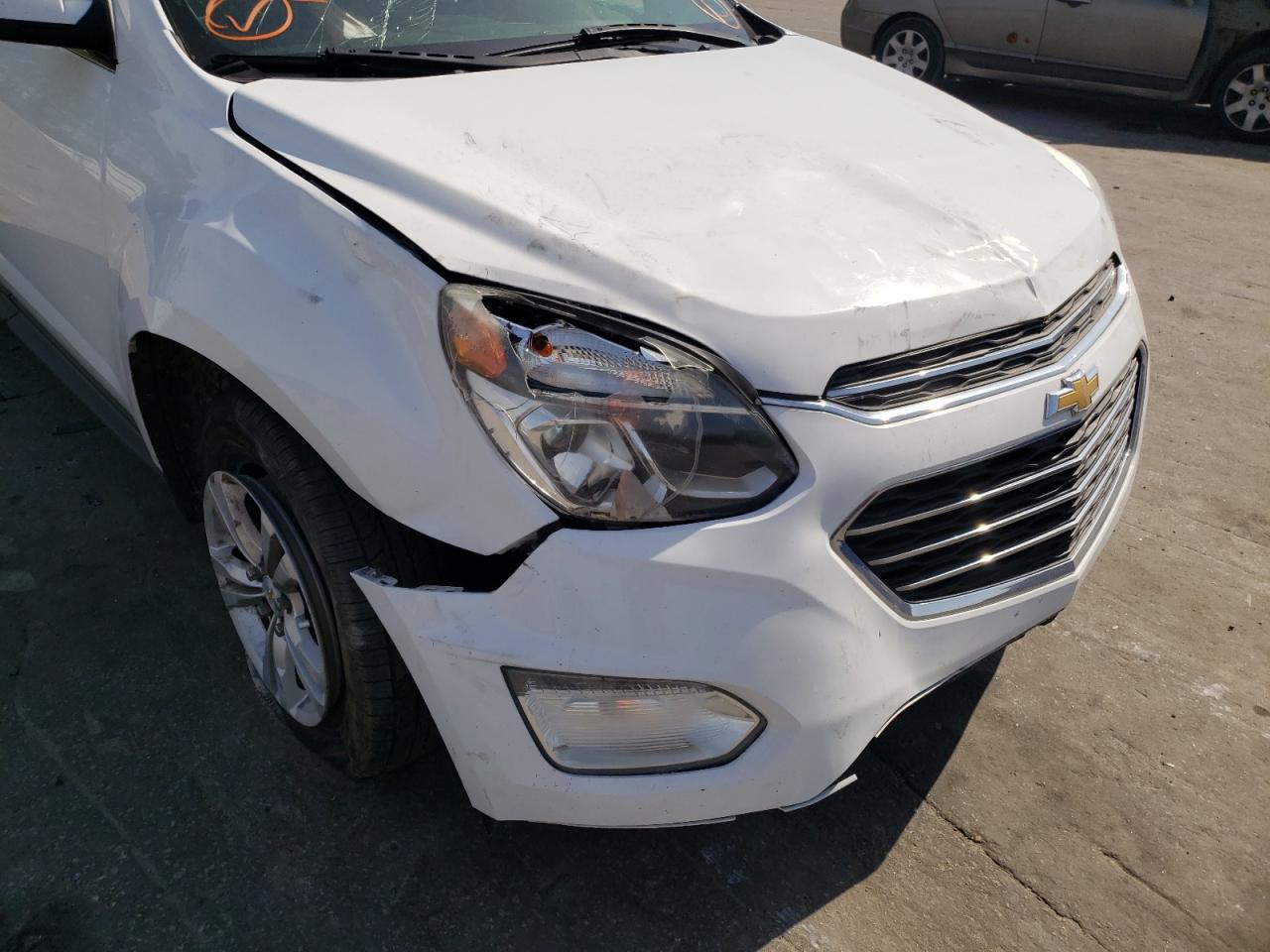 Photo 9 from auction – 2016 CHEVROLET EQUINOX LT with VIN 2GNALCEK0G6195470