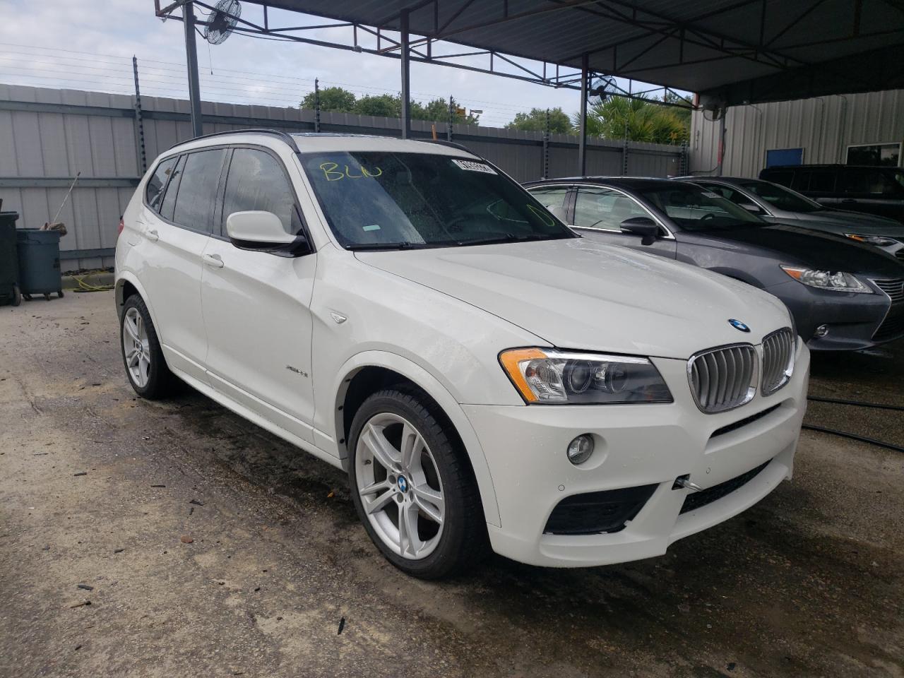 BMW X3 XDRIVE2 2013 with VIN 5UXWX9C57D0D02264 - Photo from auction