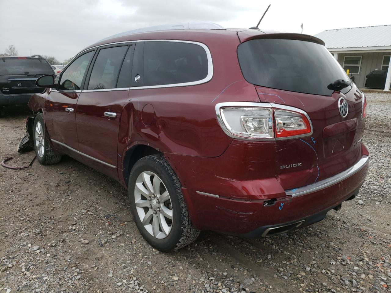 Photo 3 from auction – 2015 BUICK ENCLAVE with VIN 5GAKRCKD9FJ176842