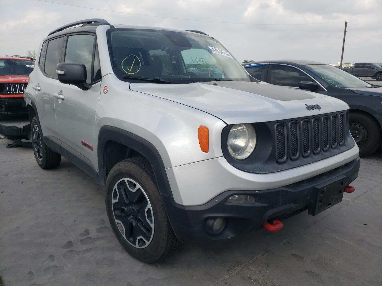 JEEP RENEGADE T 2015 with VIN ZACCJBCT0FPB98187 - Photo from auction