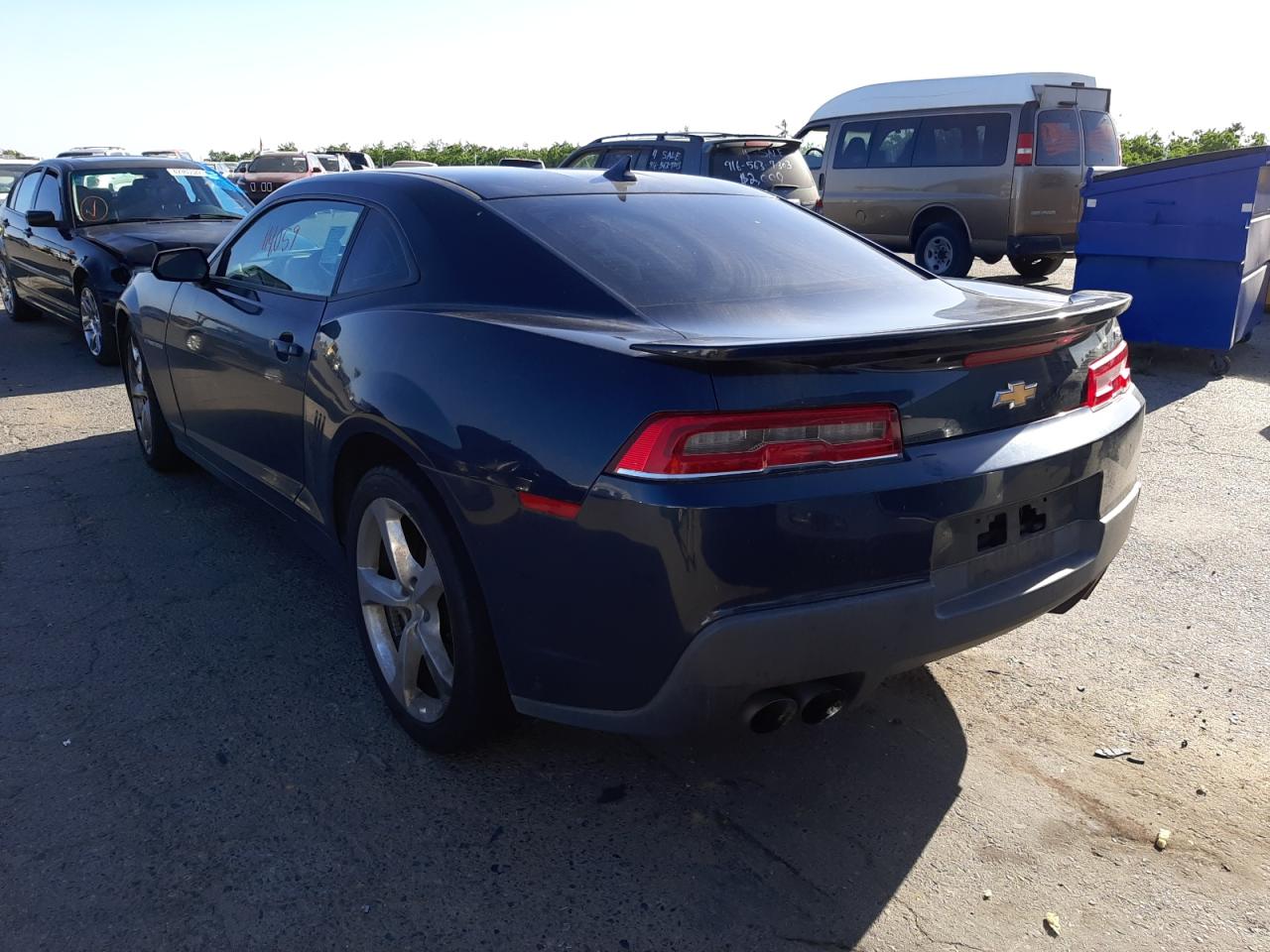 Photo 3 from auction – 2014 CHEVROLET CAMARO LT with VIN 2G1FB1E36E9214865