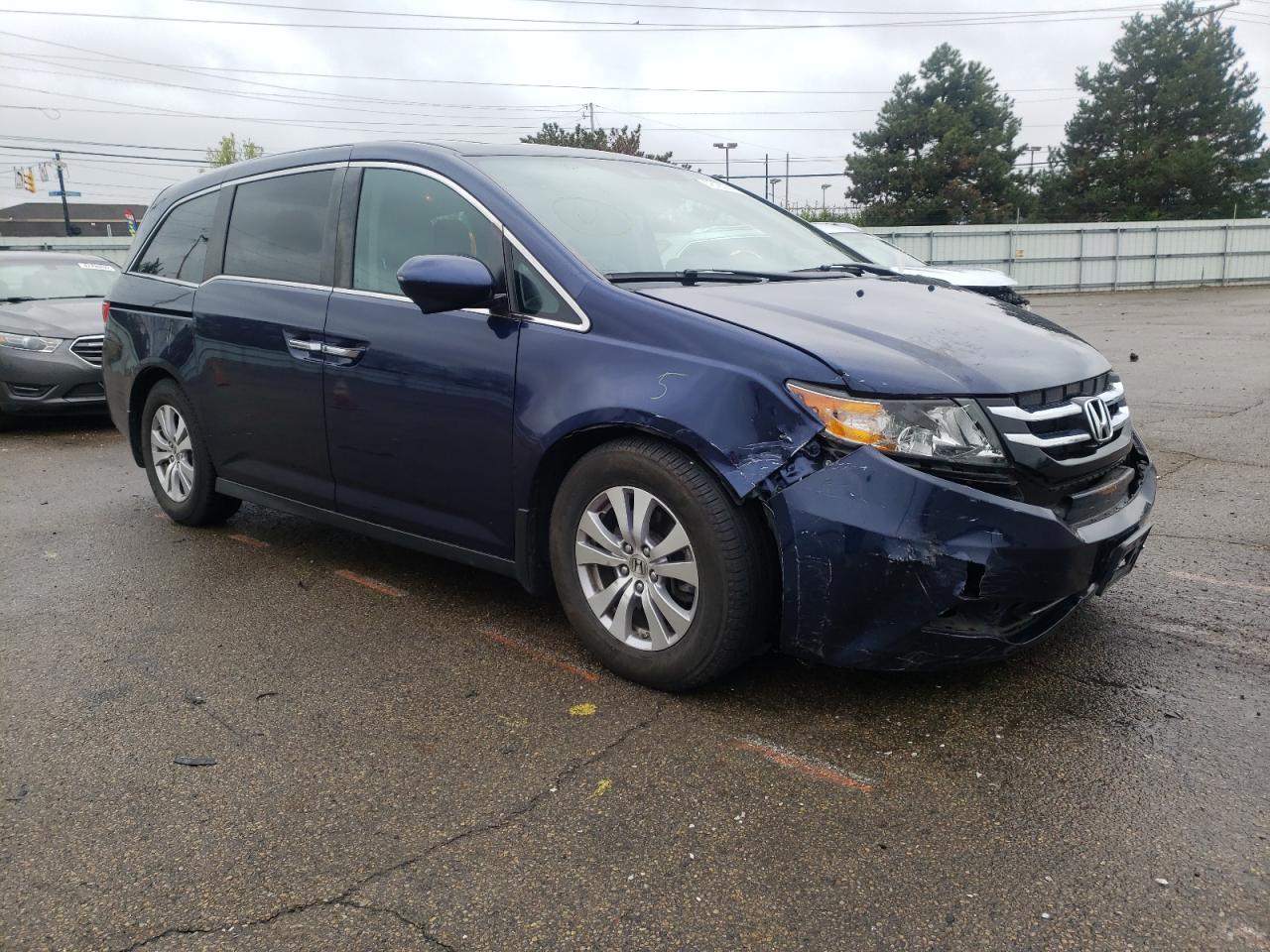 HONDA ODYSSEY EX 2015 with VIN 5FNRL5H65FB048401 - Photo from auction