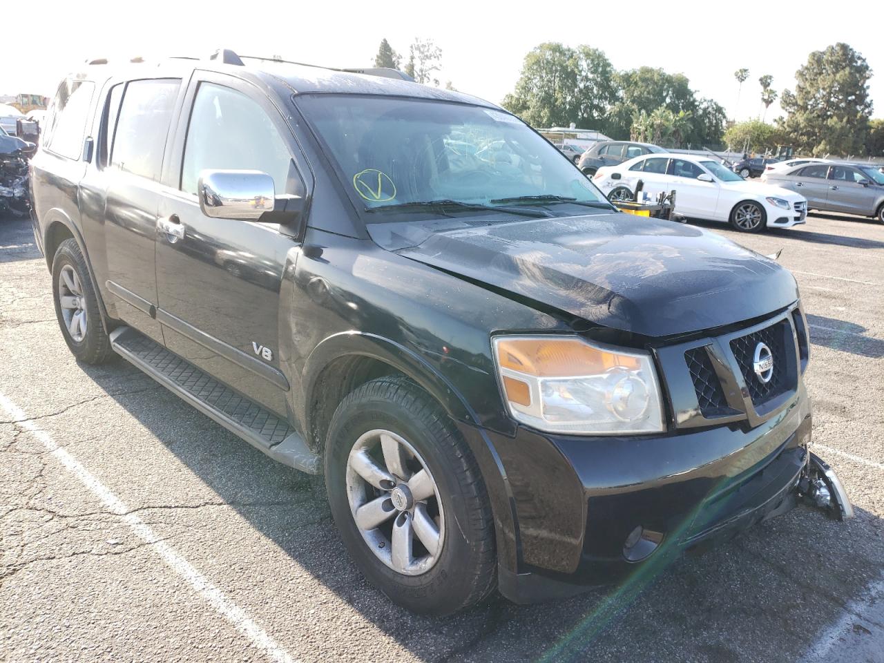 NISSAN ARMADA SE 2008 with VIN 5N1AA08D88N605130 - Photo from auction
