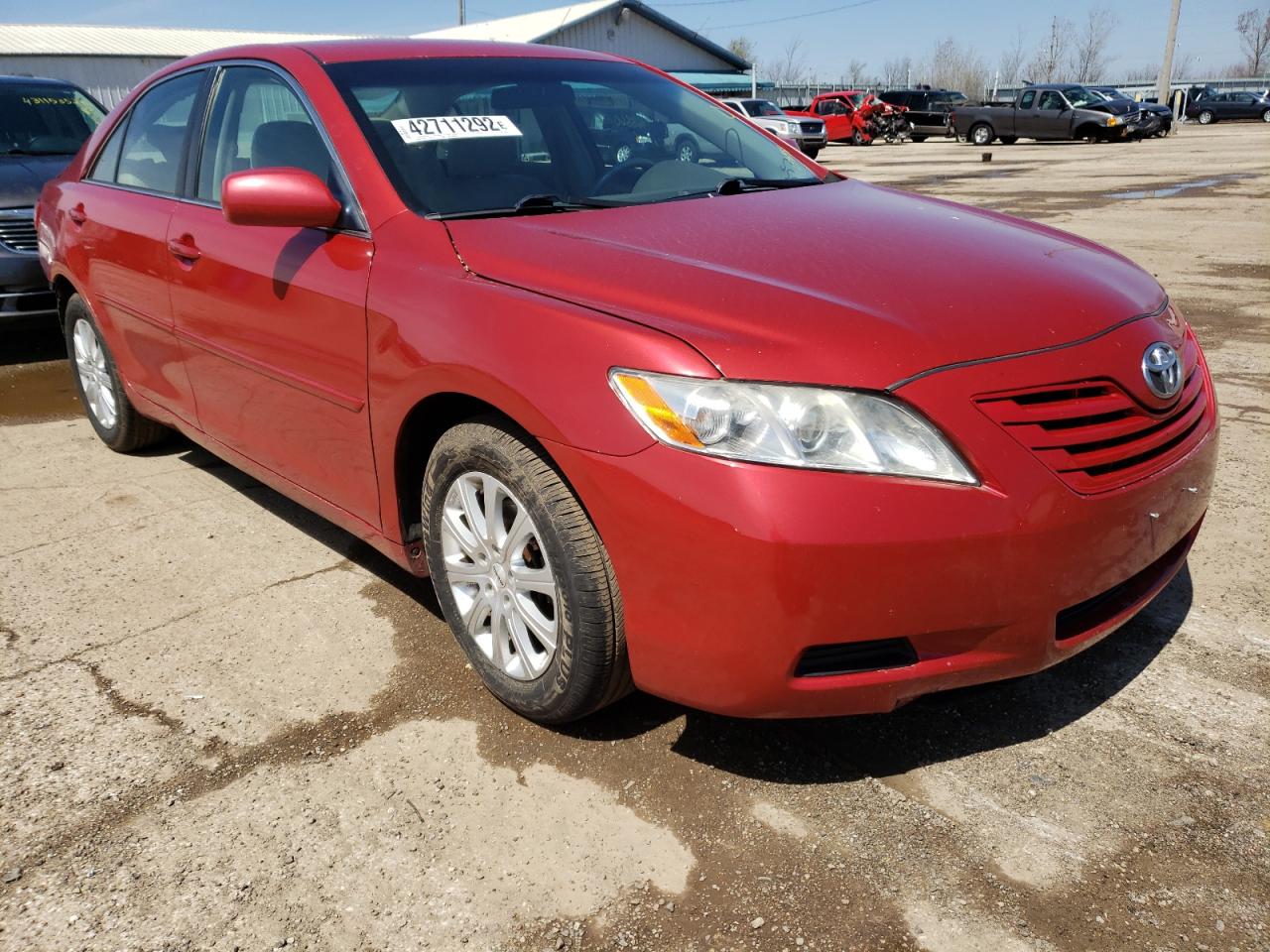 TOYOTA CAMRY BASE 2009 with VIN 4T4BE46K19R058555 - Photo from auction