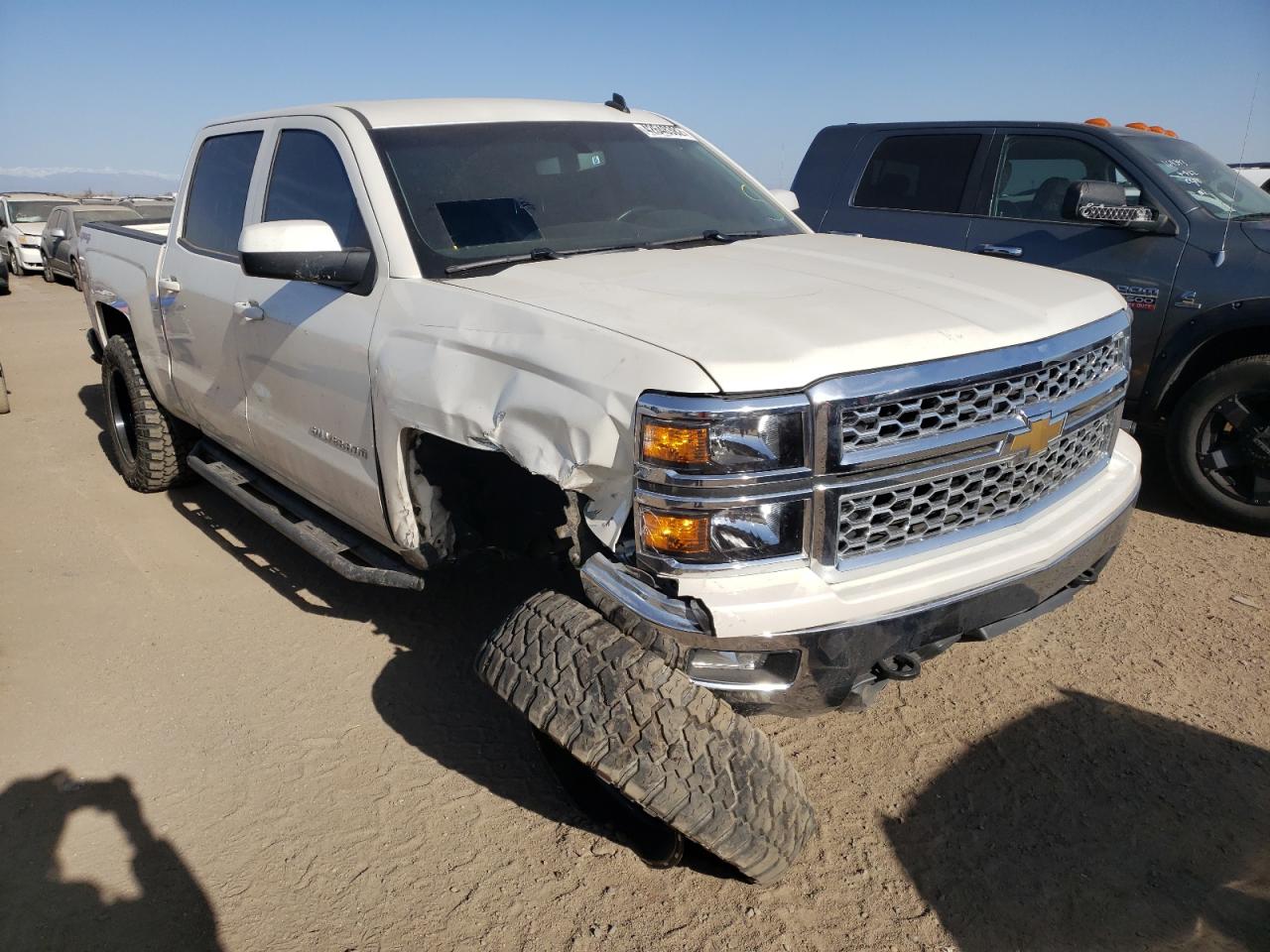 CHEVROLET SILVERADO 2014 with VIN 3GCUKREC5EG240120 - Photo from auction