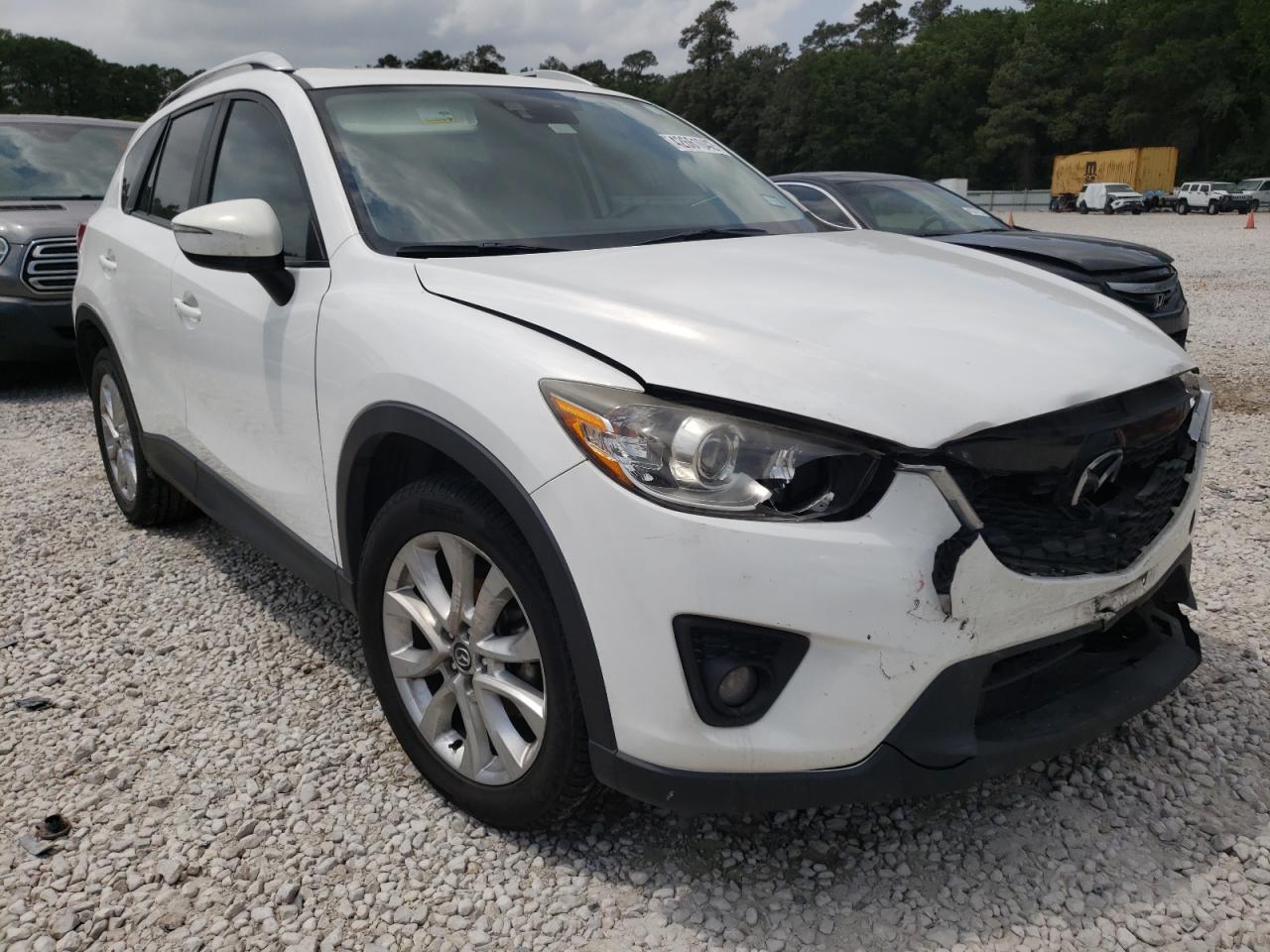 MAZDA CX-5 GT 2015 with VIN JM3KE2DY2F0483870 - Photo from auction