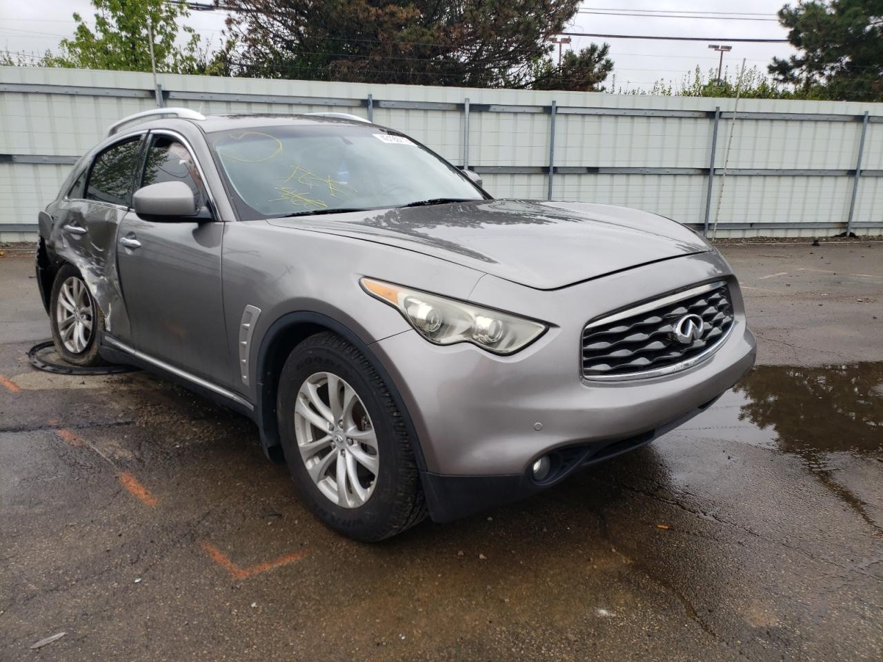 INFINITI FX35 2010 with VIN JN8AS1MW2AM856952 - Photo from auction