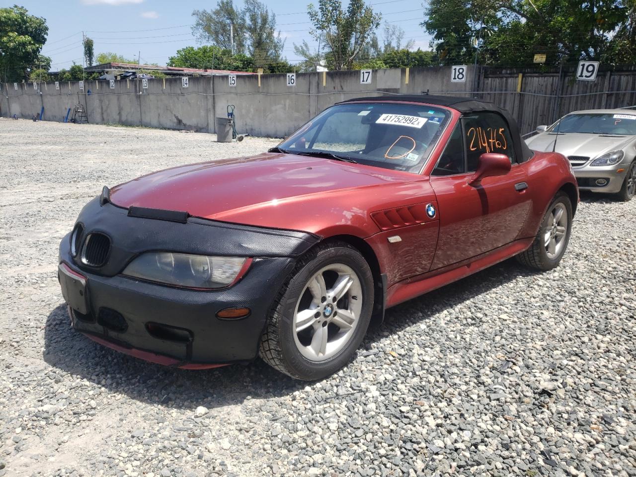 Photo 2 from auction – 2000 BMW Z3 2.3 with VIN 4USCH9348YLF84180