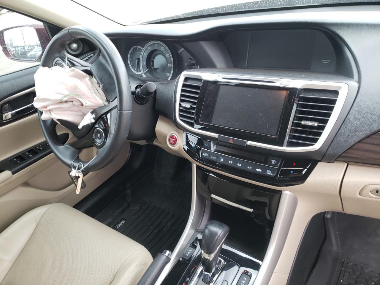 Photo 9 from auction – 2017 HONDA ACCORD EXL with VIN 1HGCR3F81HA041116