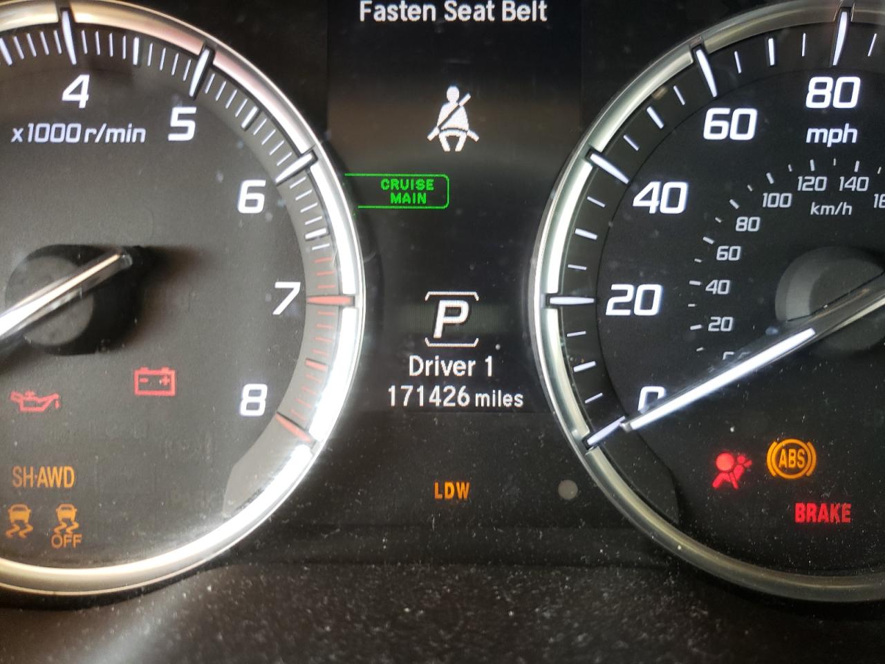 Photo 8 from auction – 2014 ACURA MDX TECHNO with VIN 5FRYD4H42EB036821