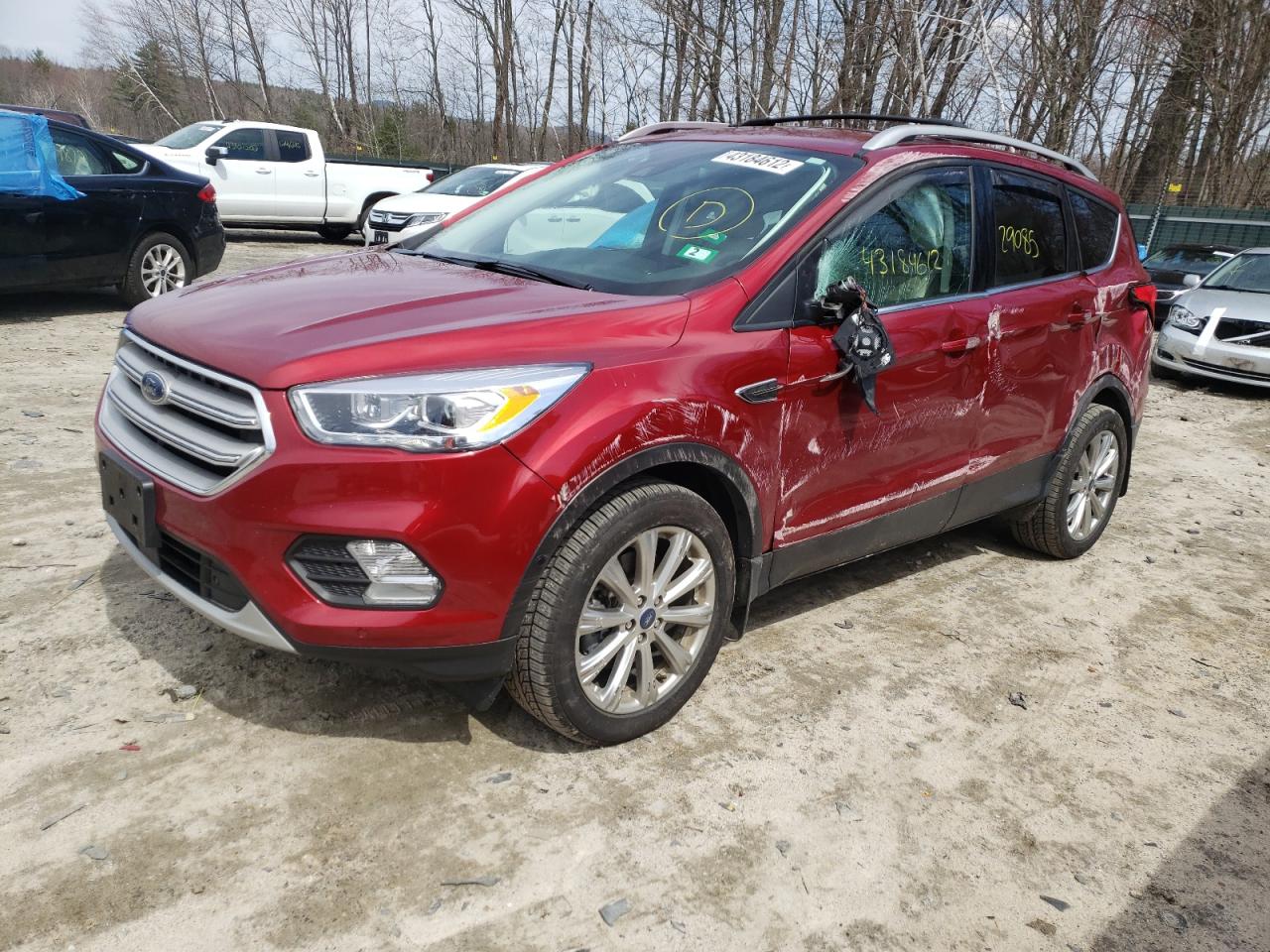 Photo 2 from auction – 2018 FORD ESCAPE TIT with VIN 1FMCU9J92JUB92630