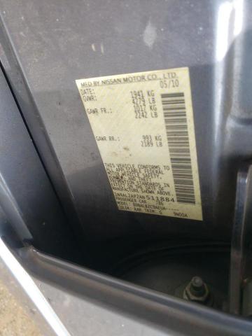 Photo 10 from auction – 2010 NISSAN ALTIMA BAS with VIN 1N4AL2AP2AN511884