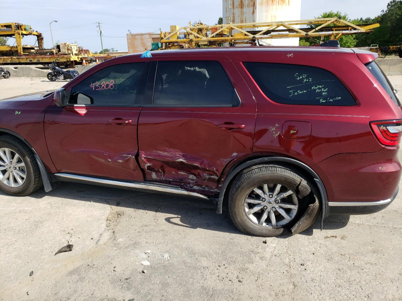 Фото 9 с аукциона – 2020 DODGE DURANGO SX с VIN 1C4RDHAG5LC329754