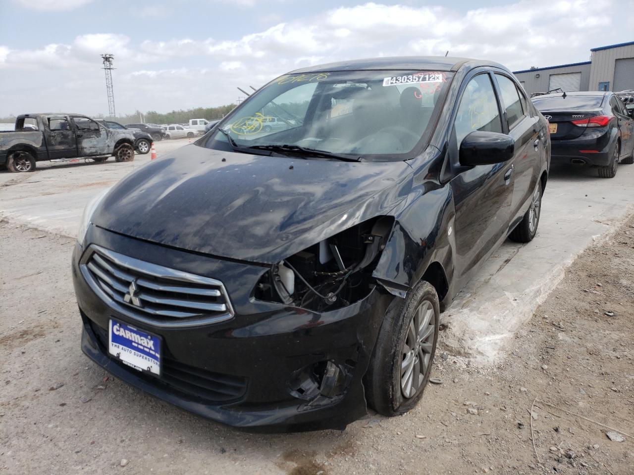 Photo 2 from auction – 2019 MITSUBISHI MIRAGE G4 with VIN ML32F3FJ9KHF09278