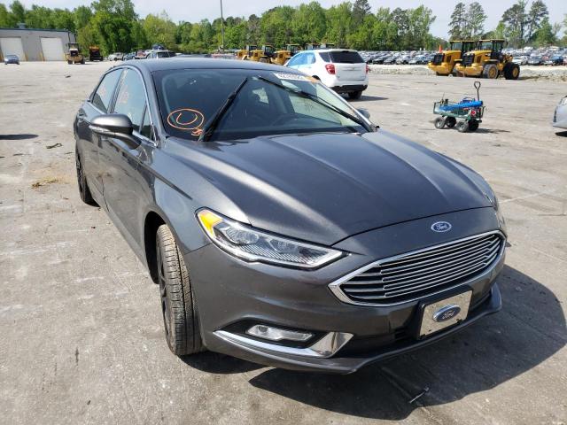 FORD FUSION SE 2017 with VIN 3FA6P0HDXHR212970 - Photo from auction