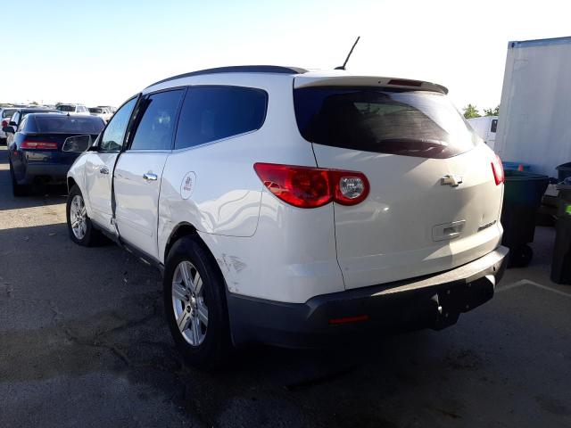 Photo 3 from auction – 2012 CHEVROLET TRAVERSE L with VIN 1GNKRGED0CJ240559