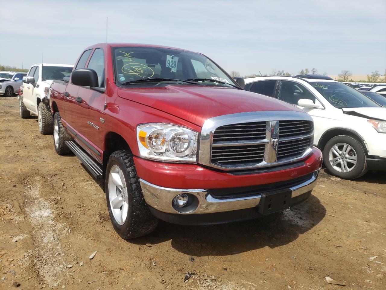 DODGE RAM 1500 S 2007 with VIN 1D7HU182X7S101439 - Photo from auction