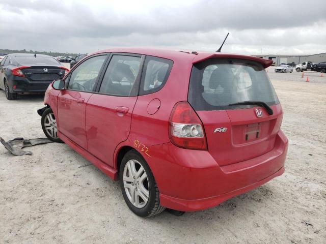 Photo 3 from auction – 2007 HONDA FIT S with VIN JHMGD38617S038024