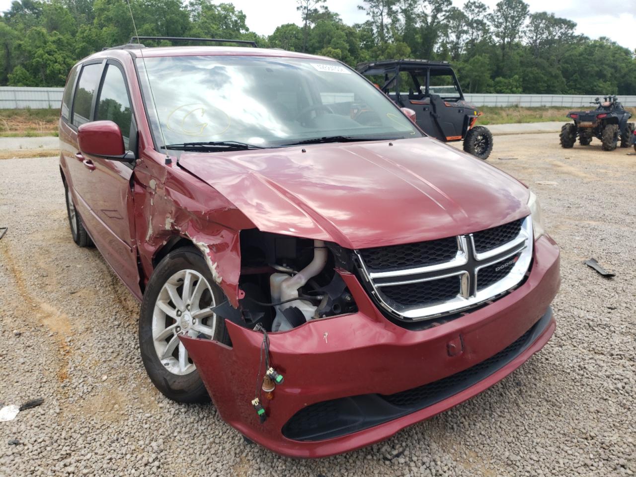 DODGE GRAND CARA 2014 with VIN 2C4RDGCG5ER390622 - Photo from auction