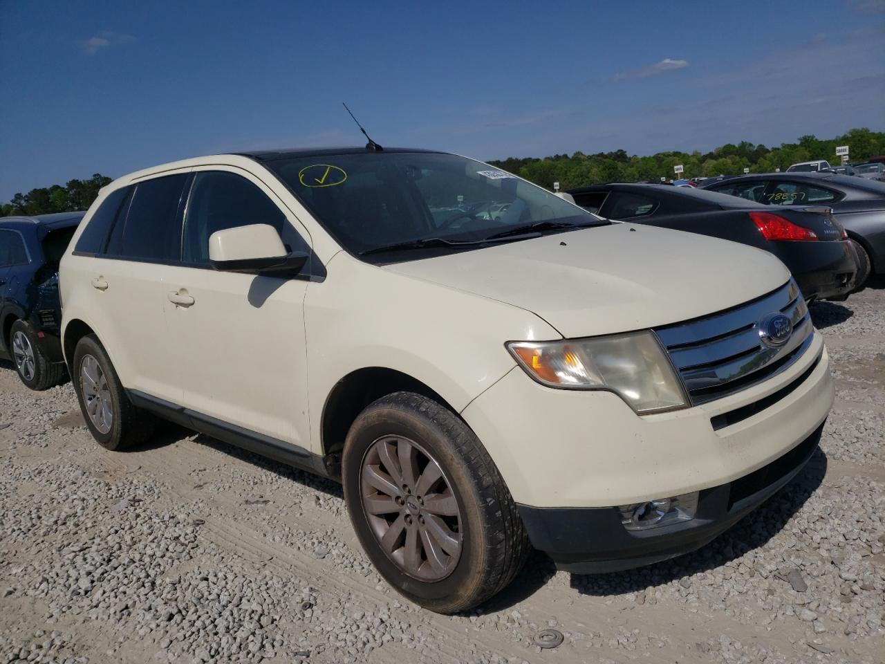 FORD EDGE SEL P 2007 with VIN 2FMDK39CX7BA76338 - Photo from auction