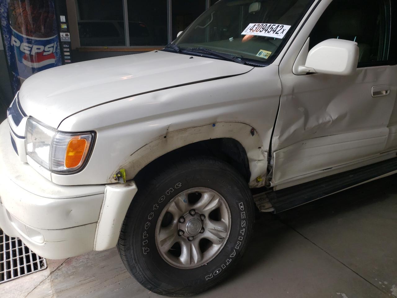 Photo 9 from auction – 2002 TOYOTA 4RUNNER LI with VIN JT3HN87RX29076528