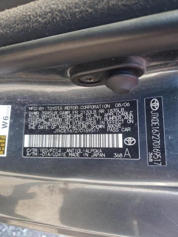 Photo 10 from auction – 2007 TOYOTA SCION TC with VIN JTKDE167270169517