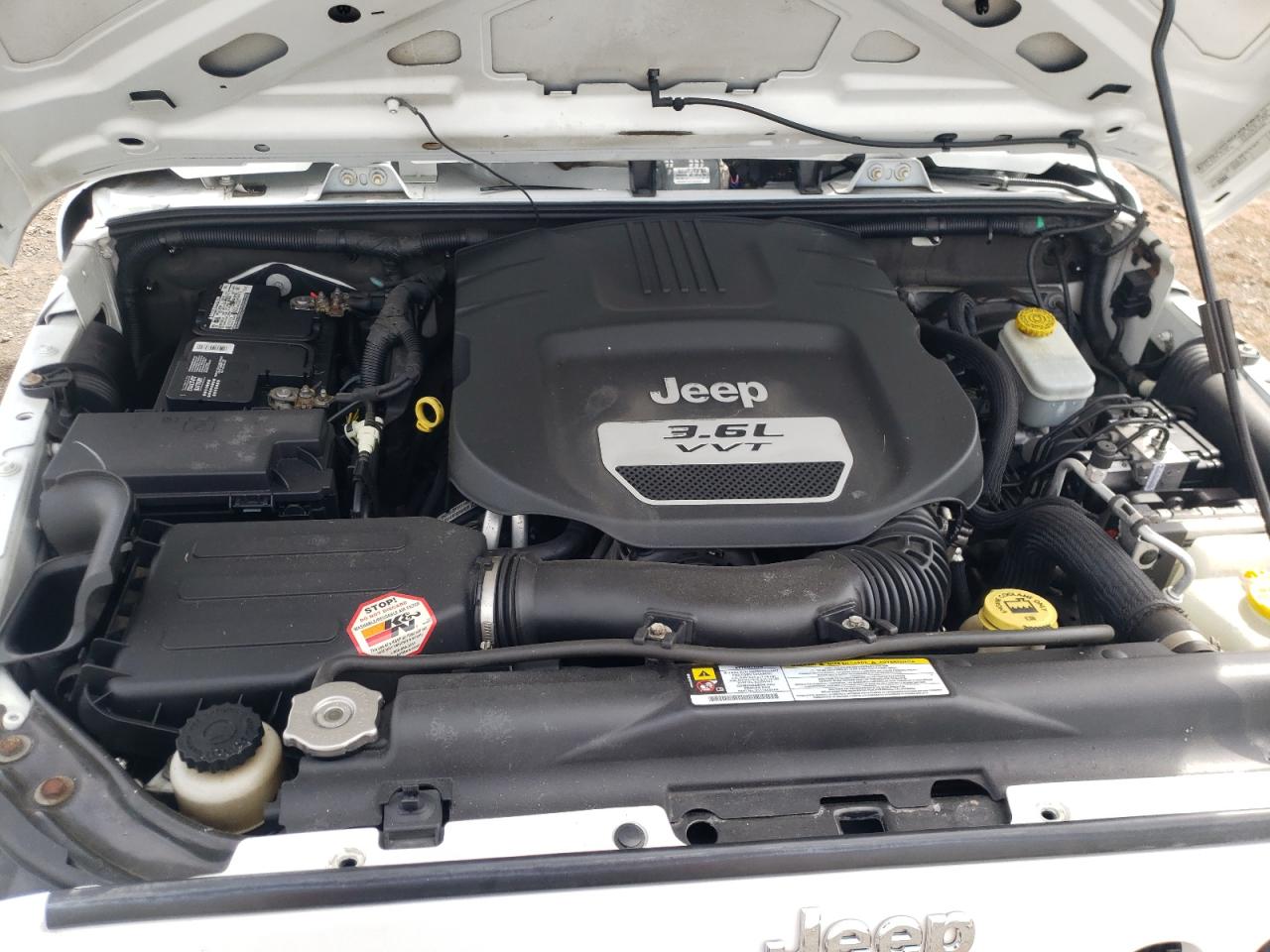Photo 7 from auction – 2012 JEEP WRANGLER S with VIN 1C4AJWAG0CL166313