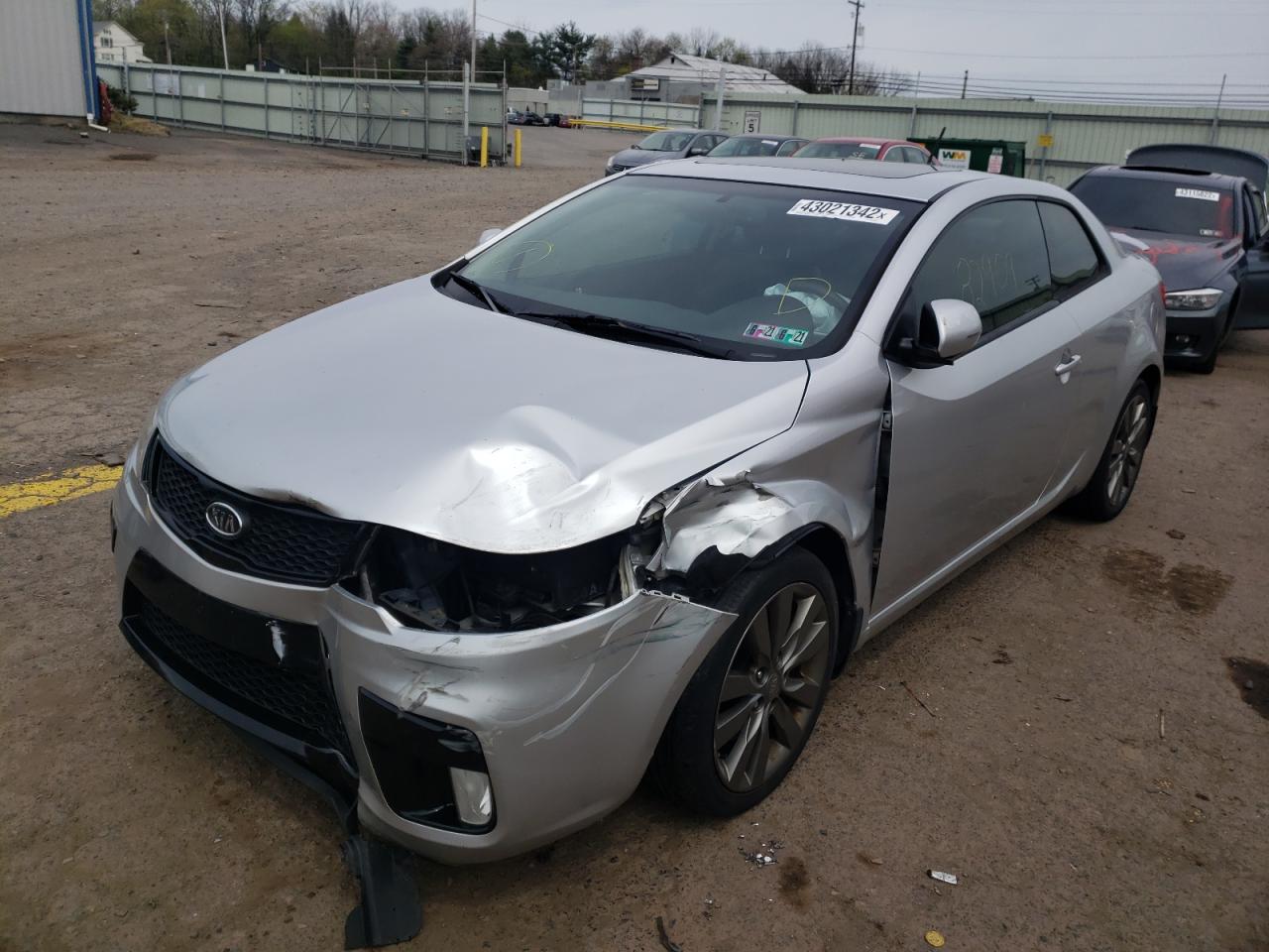 Photo 2 from auction – 2012 KIA FORTE SX with VIN KNAFW6A37C5580131
