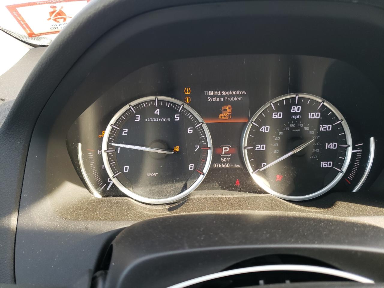 Photo 8 from auction – 2015 ACURA TLX TECH with VIN 19UUB1F54FA007123