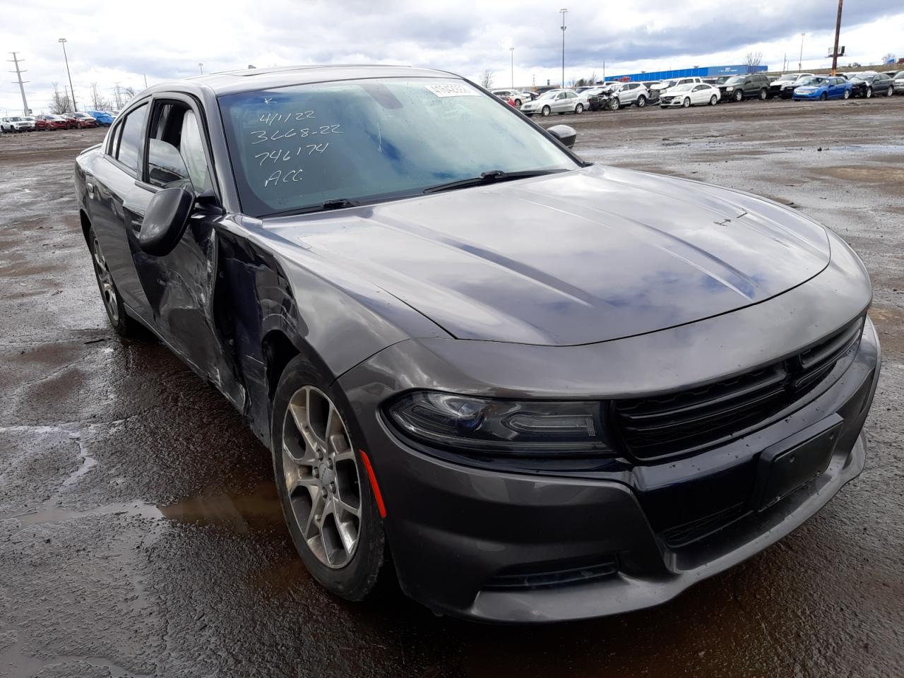 DODGE CHARGER SX 2015 with VIN 2C3CDXJG4FH746174 - Photo from auction
