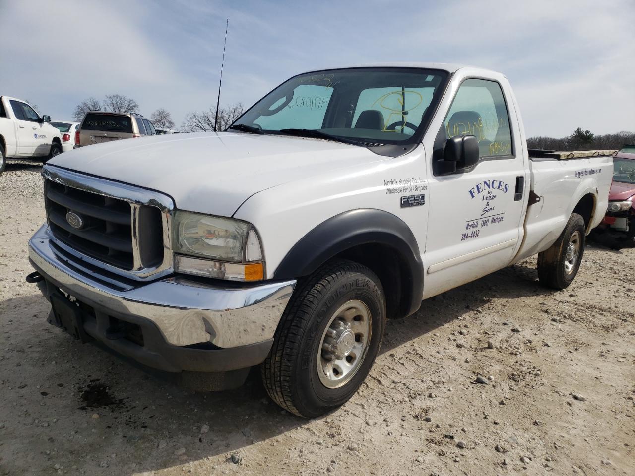 Photo 2 from auction – 2003 FORD F250 SUPER with VIN 1FTNF20L53ED12395