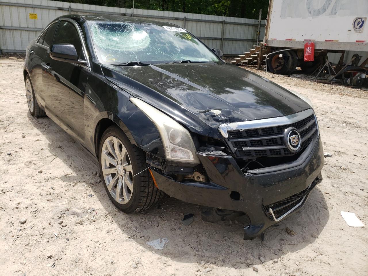 CADILLAC ATS 2014 with VIN 1G6AA5RA1E0102220 - Photo from auction