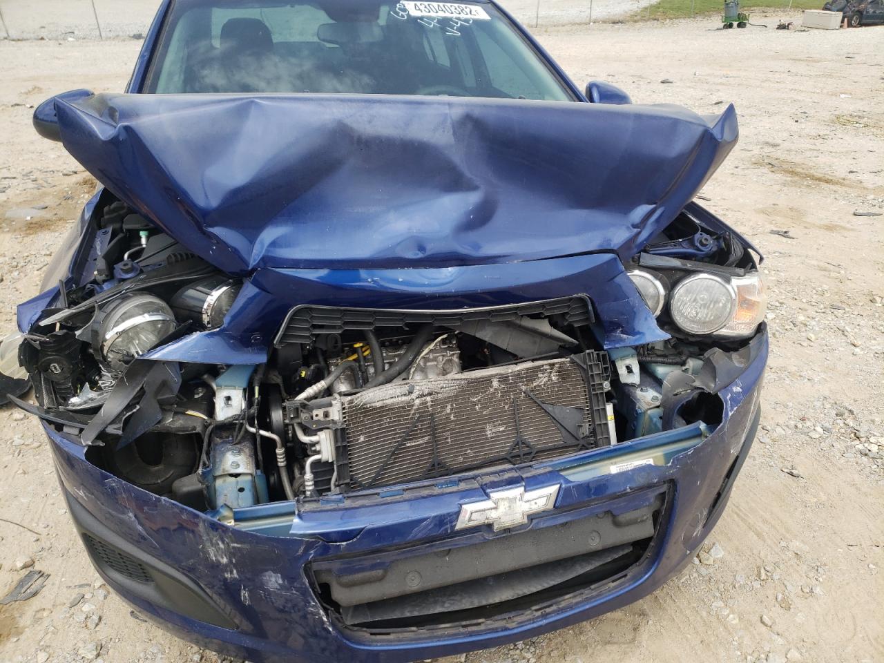 Photo 9 from auction – 2012 CHEVROLET SONIC LT with VIN 1G1JC5SH9C4184369