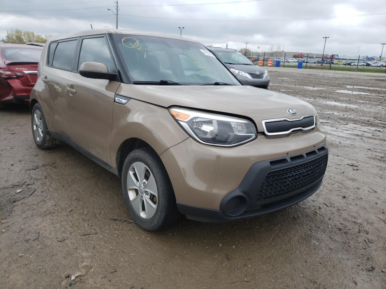 KIA SOUL 2015 with VIN KNDJN2A21F7144982 - Photo from auction