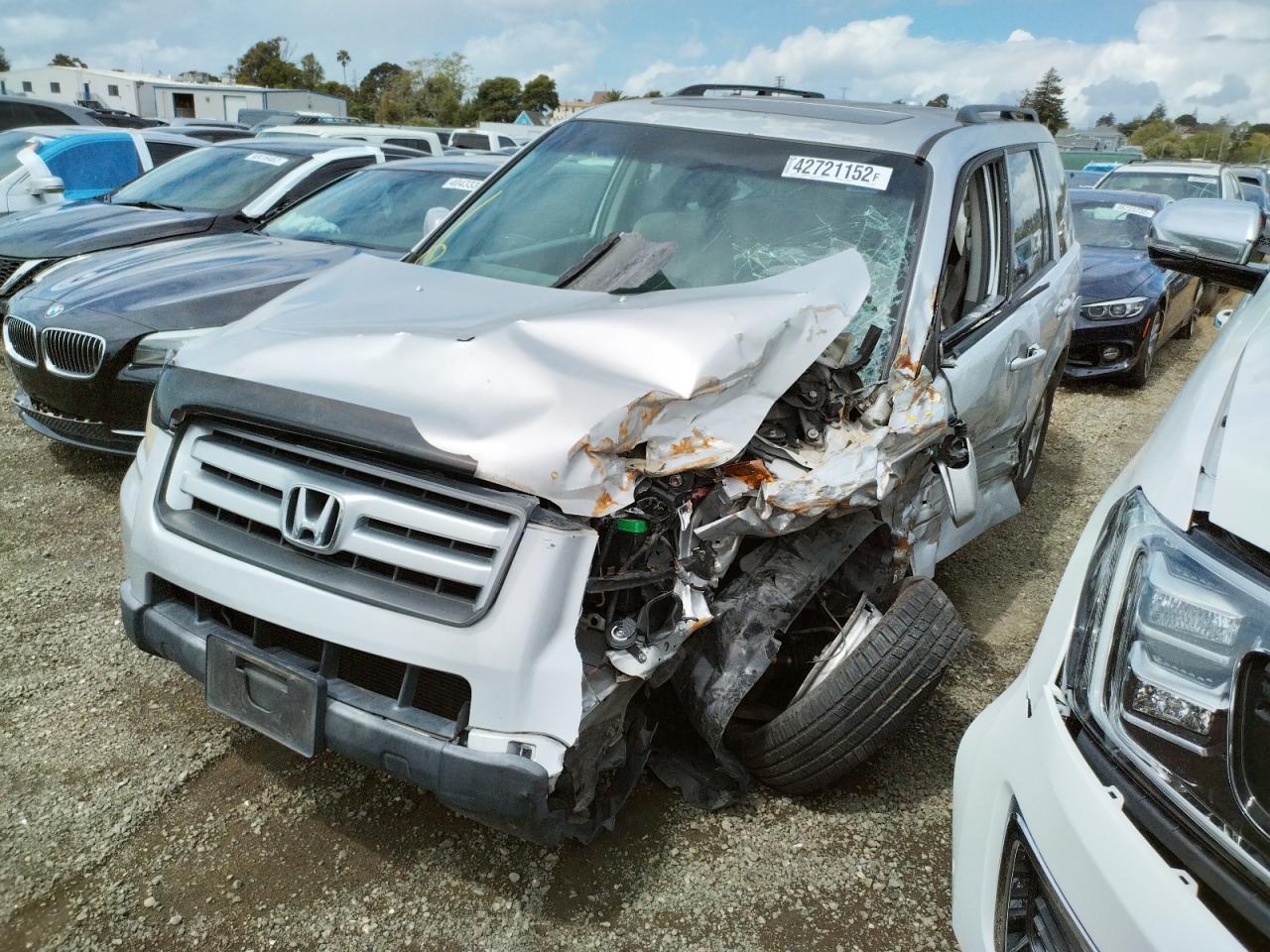 Photo 2 from auction – 2008 HONDA PILOT SE with VIN 5FNYF28378B013594
