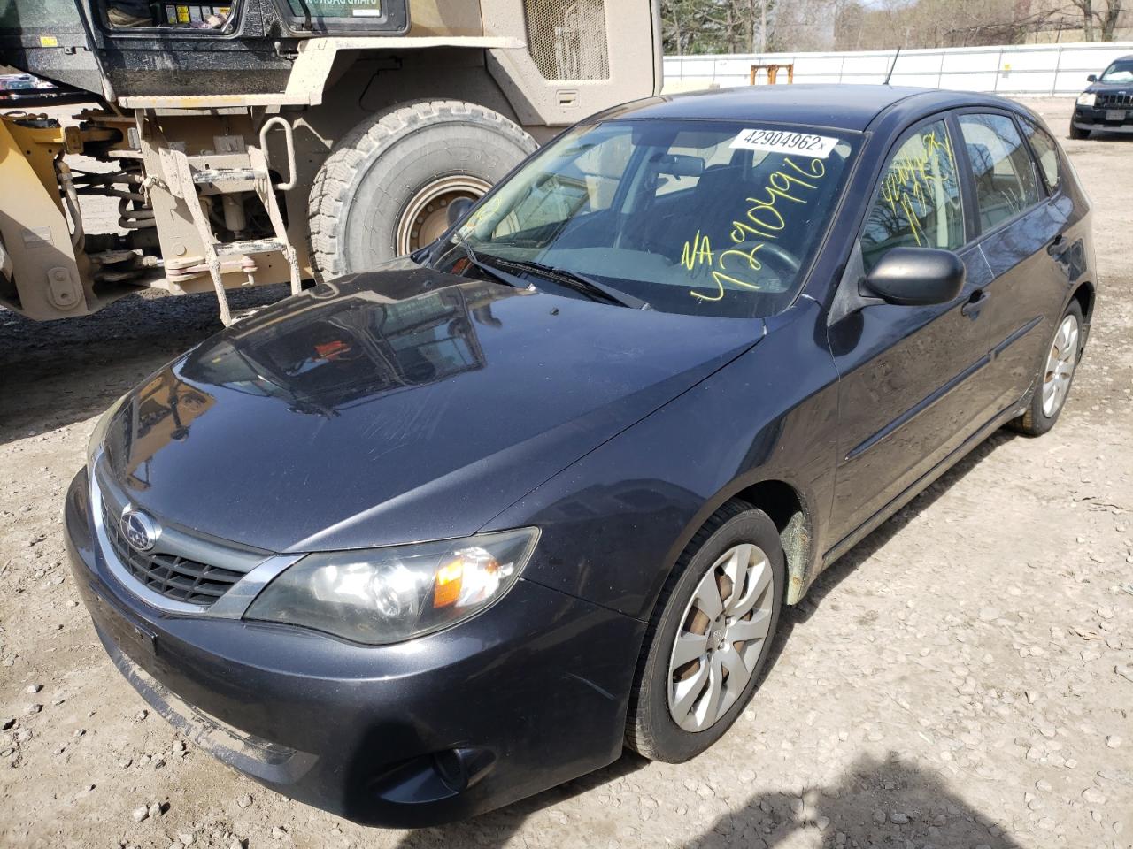 Photo 10 from auction – 2008 SUBARU IMPREZA with VIN JF1GH61648H818220