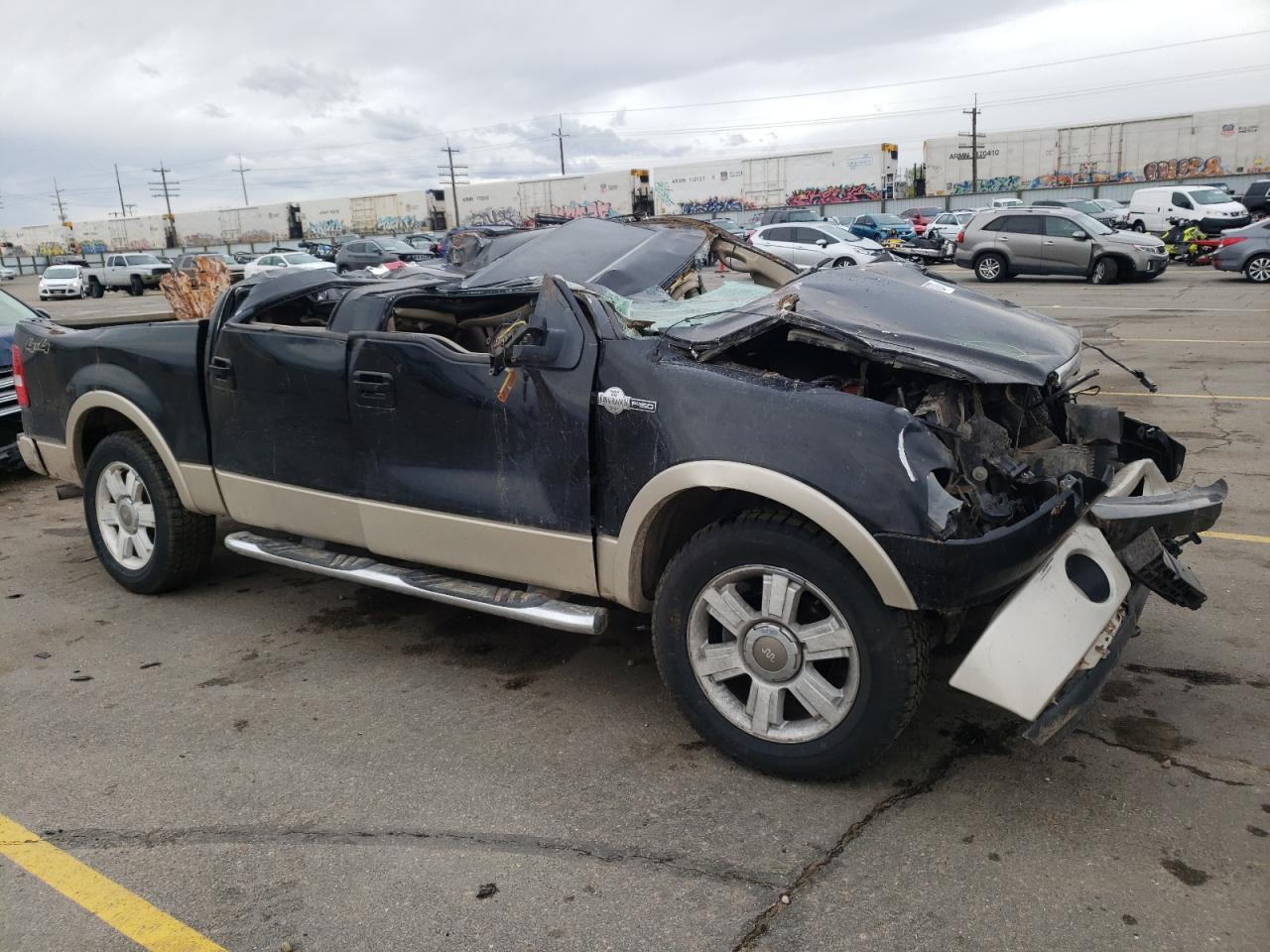 FORD F150 SUPER 2007 with VIN 1FTPW14V97KB03246 - Photo from auction