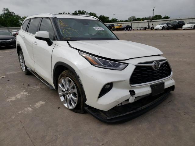 TOYOTA HIGHLANDER 2020 with VIN 5TDYZRAH1LS027338 - Photo from auction