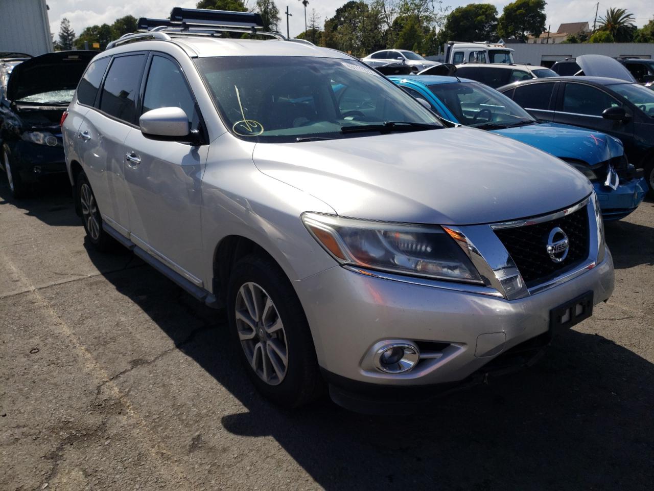 NISSAN PATHFINDER 2014 with VIN 5N1AR2MM7EC706113 - Photo from auction